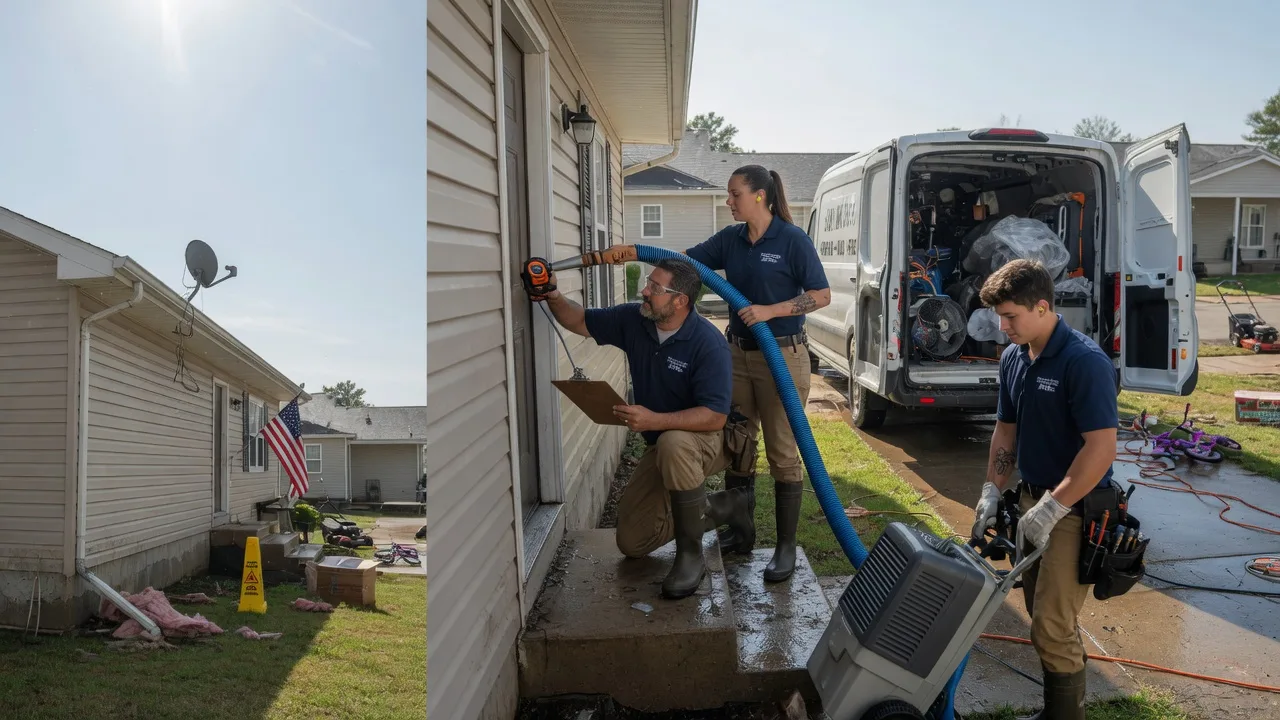 Ceiling Water Damage Restoration in Rexford, KS near me